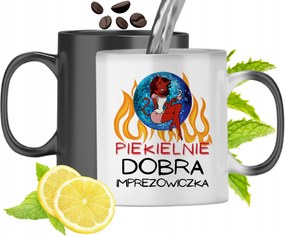 Mágikus Bögre Bulizóknak Színváltós Nyomtatott Fotóval