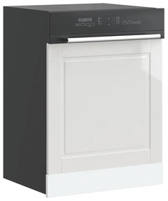 mosogatógép panel Porto magasfényű fehér 60x1,5x67 cm gépi fa