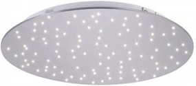 Leuchten Direkt Sparkle intelligens mennyezeti lámpa 1x18 W acél 14673-55