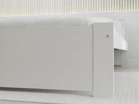 Ágy IKAROS 80 x 200 cm, fehér Ágyrács: Ágyrács nélkül, Matrac: Sommera 18 cm matrac
