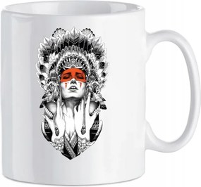 Indián mintás bögre Gyönyörű 330 ml