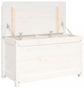 fehér tömör fenyőfa pad 80 x 41 x 77 cm
