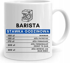 Barista Kávézó Ajándék Bögre fényképes nyomtatással