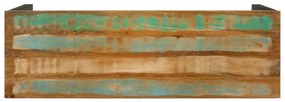 tömör újrahasznosított fa tálalóasztal 110x35x75 cm