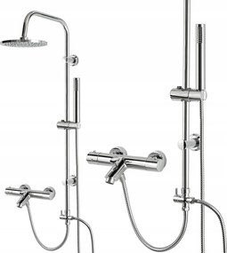 Kád Zuhany Szett Zuhanyoszlop Kád Kifolyócsővel Kádhoz