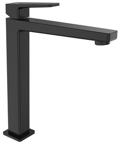 Sapho - TURSI 28 cm-es mosdócsaptelep matt fekete