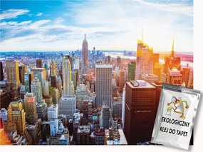 Fotótapéta Flizelina Panoráma New York város Metropolisz 150x105 ragasztó