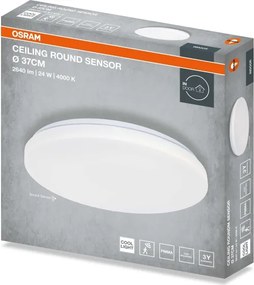 Osram - LED mennyezeti lámpatest CEILING ROUND LED/24W/230V 4000K átm. 37 cm fehér