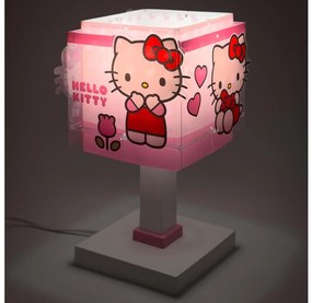 Dalber 73261 - HELLO KITTY LED gyereklámpa 1xG4/4W/230V rózsaszín