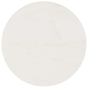 fehér tömör fenyőfa asztallap Ø30 x 2,5 cm