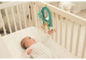 Infantino - Akasztós játék tevékenységekkel és tükörrel elefánt