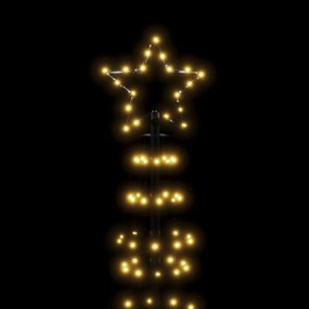 meleg fehér LED karácsonyfa tüskékkel 570 LED 300 cm