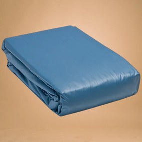 Medence belső fólia, Intex Metal Frame, 244 x 51 cm, kék, kerek, 3 rétegű PVC, leeresztő szeleppel, szűrő csatlakozással (13001)