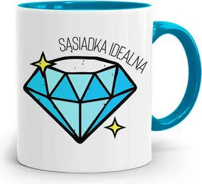 Szomszédnak Kék Ajándék Bögre fényképes nyomattal