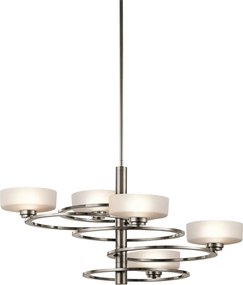 Kichler modern csillár aleeka nikkel elskl-aleeka5b