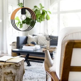 Csillár zsinóron MALM 1xE27/60W/230V