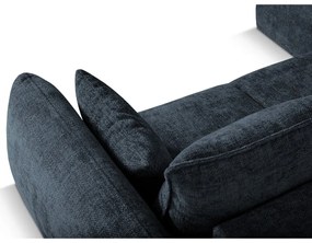 Sötétkék sarokkanapé (bal oldali) Matera – Cosmopolitan Design