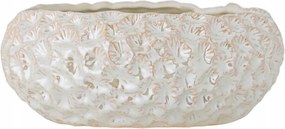 Bloomingville Lowen Dekorációs tál 24 cm Fehér, fényes