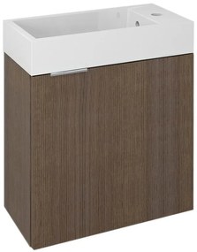 Sapho Latus szekrény 49.5x24.5x50 cm Függesztett, mosdó alatti LT410-1616