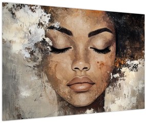 Kép - Női portré (90x60 cm)