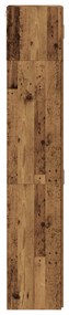 Tárolószekrény Régi Fa 70x42.5x225 cm Épített fa