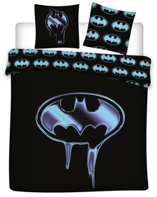 Batman Dark Knight dupla, kétszemélyes ágyneműhuzat 240×220cm, 65x65 cm