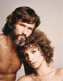 Művészeti fotózás Kris Kristofferson And Barbra Streisand, (30 x 40 cm)