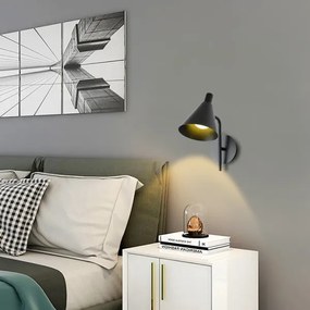 Brilagi - LED Fali lámpa LUCERA LED/3W/230V fekete