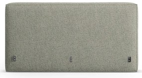 Zöld kárpitozott ágytámla 209x100 cm Olivia – Micadoni