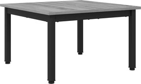 vidaXL Dohányzóasztal Szürke Sonoma 60 x 60 x 36 cm Faanyag