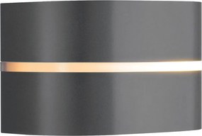NORDLUX 2418311050 SIBELIS Modern Kültéri Fali Lámpa Antracit E27 IP44