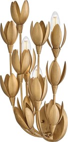 Quintiesse klasszikus fali lámpa flora arany elsqn-flora-3w-gd