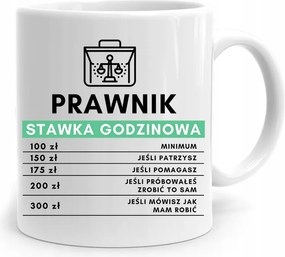 Ügyvédi Bögre Óradíj Nyomtatott Fényképpel