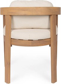 Natúr színű tömörfa kerti szék Pablo – Bizzotto