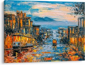 Kép - Cable Car, San Francisco (70x50 cm)