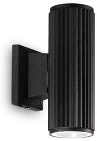Ideal Lux - Kültéri fali lámpa BASE 2xGU10/28W/230V IP44 fekete