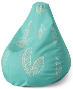 Pear babzsák tollacskák, türkiz