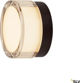 SLV 1007608 CYFT Modern Kültéri Fali Lámpa Fekete LED IP44