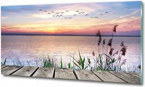 Fotó üvegkép Barlang a tengerparton 100x70