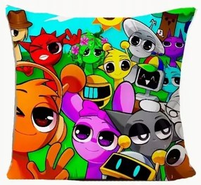 Dekoratív párnahuzat 30 x 30cm Sprunki