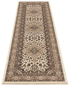 Parun Tabriz bézs futószőnyeg, 80 x 250 cm - Nouristan