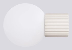 Krémszínű fali lámpa ø 12 cm Orbital – Sollux