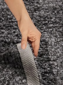 Sötétszürke kézi szövésű buklé futószőnyeg 80x200 cm Notting Hill Portobello – Ted Baker