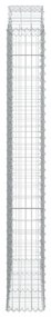 íves horganyzott vas gabion kosár 150x30x220/240 cm
