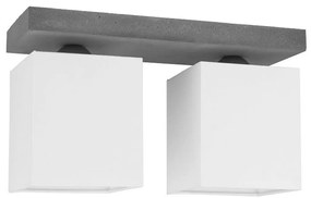 Spot-Light 2241236 - GREAT stropní svítidlo 2xE27/25W/230V beton