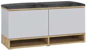 Előszobafal akasztós White/ Craft/ Grey
