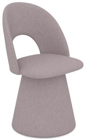 Levendula színű kárpitozott étkezőfotel Kalo – Makamii