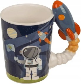 Rakétás Bögre Tökéletes Ajándék Űrrajongóknak 375 ML