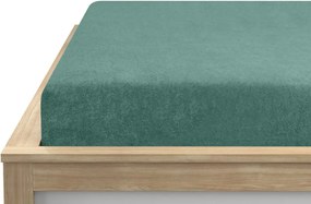 Frottír gumis lepedő EXCLUSIVE mentás 90 x 200 cm