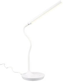 Fehér LED asztali lámpa (magasság 38 cm) Toro – Trio